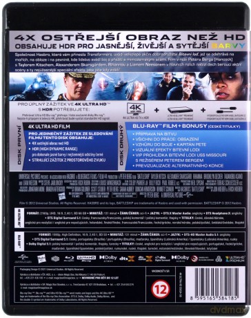 Battleship: Bitwa o Ziemię [Blu-Ray 4K]+[Blu-Ray]