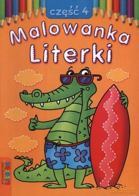 Malowanka Literki cz.4 [KSIĄŻKA]