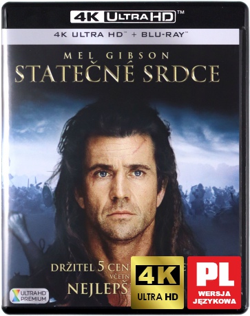 Braveheart - Waleczne Serce [Blu-Ray 4K]+[Blu-Ray]