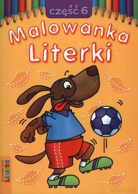 Malowanka Literki cz.6 [KSIĄŻKA]