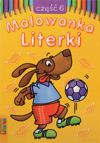 Malowanka Literki cz.6 [KSIĄŻKA]