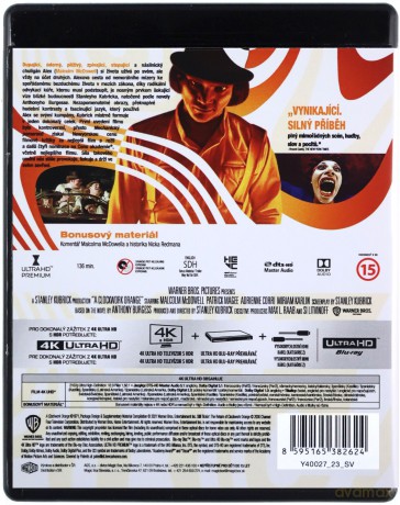 Mechaniczna pomarańcza [Blu-Ray 4K]+[Blu-Ray]