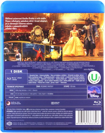 Piękna i Bestia (Disney) [Blu-Ray]