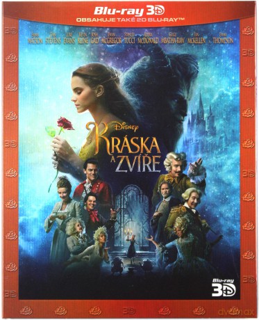 Piękna i Bestia (Disney) [Blu-Ray 3D]+[Blu-Ray]