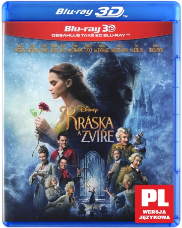 Piękna i Bestia (Disney) [Blu-Ray 3D]+[Blu-Ray]
