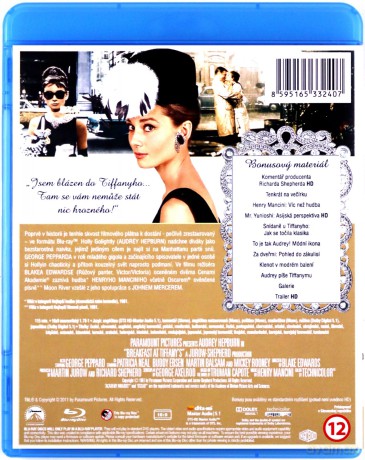 Śniadanie u Tiffany'ego [Blu-Ray]