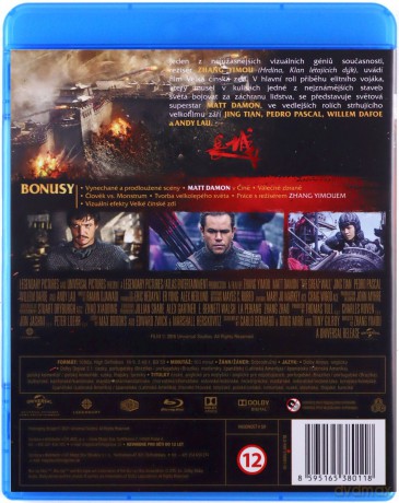 Wielki Mur [Blu-Ray]
