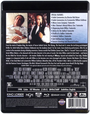 Misery [Blu-Ray 4K]+[Blu-Ray]