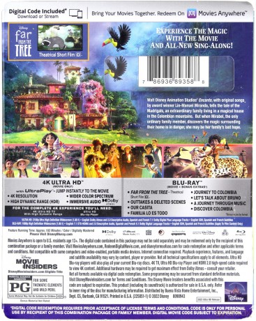 Encanto (Nasze magiczne Encanto) (Disney) [Blu-Ray 4K]+[Blu-Ray]