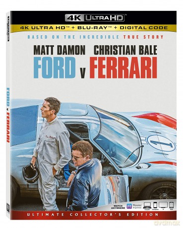 Ford v Ferrari (Le Mans '66) [Blu-Ray 4K]+[Blu-Ray]