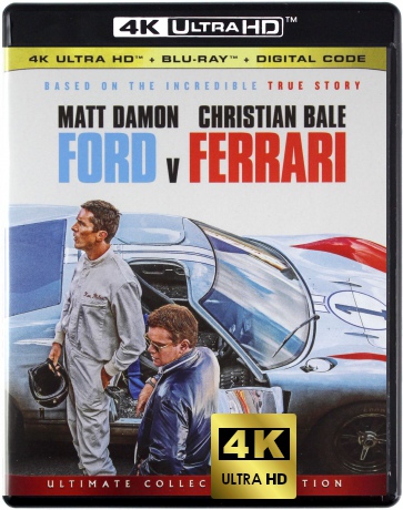 Ford v Ferrari (Le Mans '66) [Blu-Ray 4K]+[Blu-Ray]