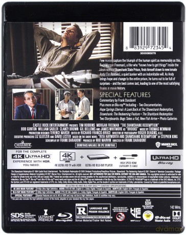 Skazani na Shawshank [Blu-Ray 4K]+[Blu-Ray]