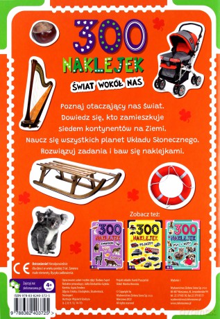 300 Naklejek. Świat wokół nas [KSIĄŻKA]