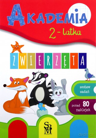 Akademia 2-latka. Zwierzęta - Ewa Gorzkowska-Parnas, Tomasz Parnas [KSIĄŻKA]
