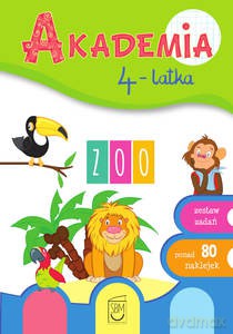 Akademia 4-latka. Zoo - Ewa Gorzkowska-Parnas, Tomasz Parnas [KSIĄŻKA]