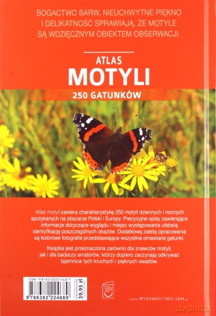 Atlas motyli - Kamila Twardowska, Jacek Twardowski [KSIĄŻKA]