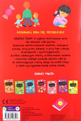 Ciekawy świat. Dzień w przedszkolu [KSIĄŻKA]