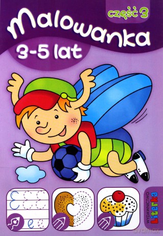 Malowanka 3-5 Lat Cz.3 - Jarosław Żukowski [KSIĄŻKA]