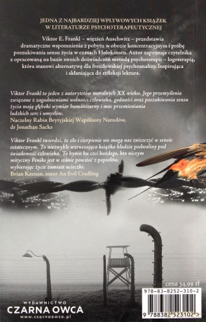 Człowiek w poszukiwaniu sensu. Głos nadziei z otchłani Holokaustu - E. Frankl Viktor [KSIĄŻKA]
