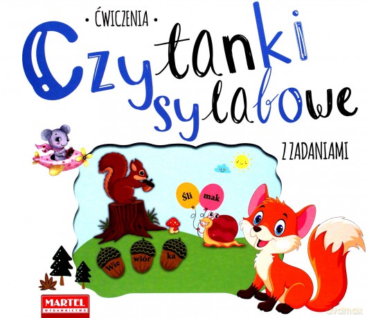 Czytanki sylabowe z zadaniami - Katarzyna Michalec [KSIĄŻKA]