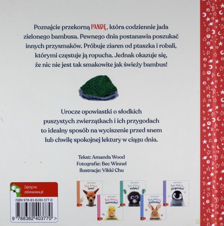 Czytanki-wyciszanki. Śpij dobrze, pando [KSIĄŻKA]