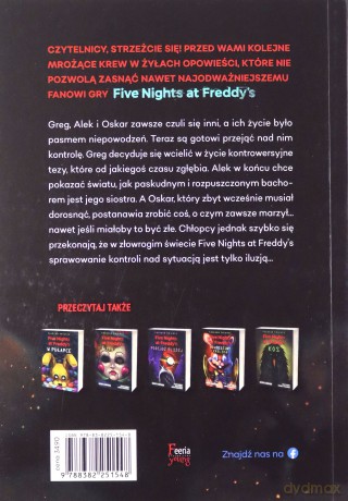 Five Nights at Freddy's: Fazbear Frights Aport - Scott Cawthon [KSIĄŻKA]
