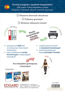 Hiszpański w obrazkach. Słownik, rozmówki, gramatyka - Joanna Ostrowska [KSIĄŻKA]