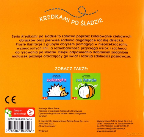 Kredkami po śladzie. Pojazdy [KSIĄŻKA]