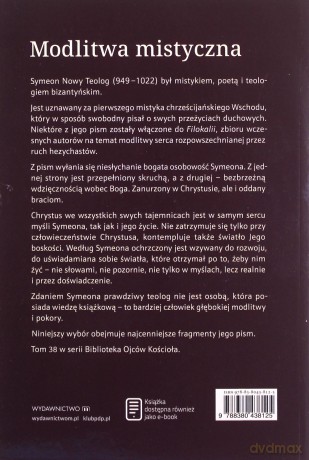 Modlitwa Mistyczna - Symeon Nowy Teolog św. [KSIĄŻKA]