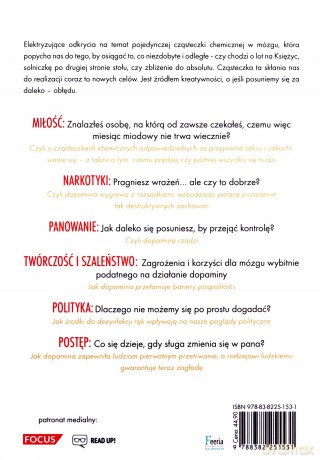 Mózg chce więcej. Dopamina. Naturalny dopalacz - Z. Lieberman Daniel, E. Long Michael [KSIĄŻKA]