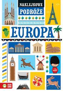 Naklejkowe podróże. Europa [KSIĄŻKA]