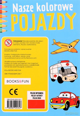 Nasze kolorowe Pojazdy [KSIĄŻKA]