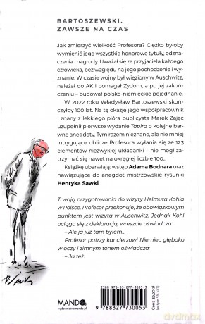 Pędzę jak dziki tapir. Bartoszewski w 123 odsłonach - Marek Zając [KSIĄŻKA]