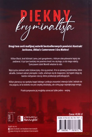 Piękny kryminalista (Tom 2) Piękni gangsterzy - T. Geissinger J. [KSIĄŻKA]
