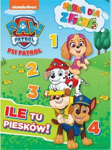 Psi Patrol. Nauka dla zucha. Ile tu piesków! [KSIĄŻKA]