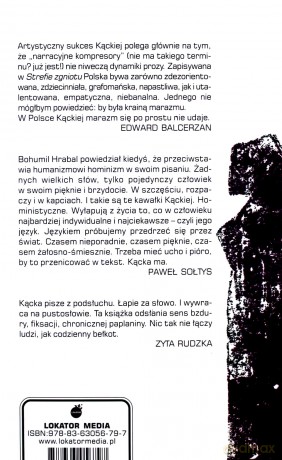 Strefa zgniotu - Eliza Kącka [KSIĄŻKA]