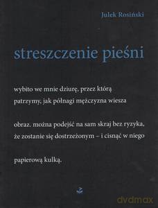 Streszczenie pieśni - Julek Rosiński [KSIĄŻKA]