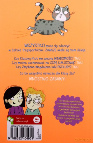 Szkoła Trzęsiportków. Klasowy kot - Pamela Butchart [KSIĄŻKA]
