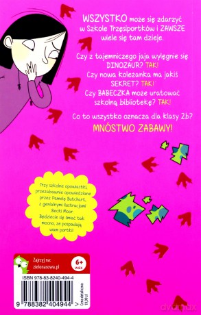 Szkoła Trzęsiportków. Tajemnicze jajo - Pamela Butchart [KSIĄŻKA]