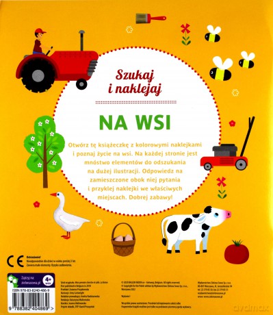 Szukaj i naklejaj. Na wsi [KSIĄŻKA]