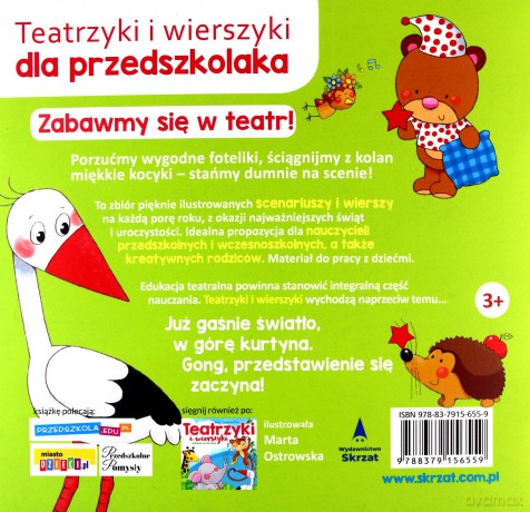 Teatrzyki i wierszyki. Niespodzianek moc - Ewa Stadtmüller, Marta Ostrowska [KSIĄŻKA]