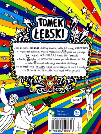 Tomek Łebski. Wystrzałowa wycieczka szkolna (serio) - Liz Pichon [KSIĄŻKA]