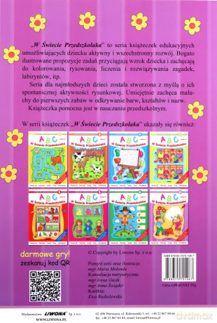 Abc W Świecie Przedszkolaka Dla Dzieci 6 Letnich Zeszyt B [KSIĄŻKA]