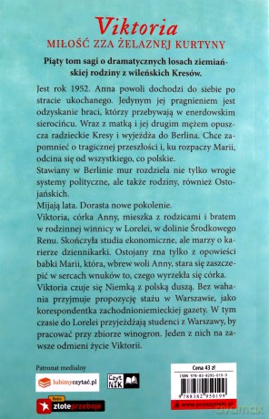 Viktoria. Miłość zza żelaznej kurtyny - Wioletta Sawicka [KSIĄŻKA]