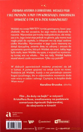 Za duży na bajki - Agnieszka Dąbrowska [KSIĄŻKA]
