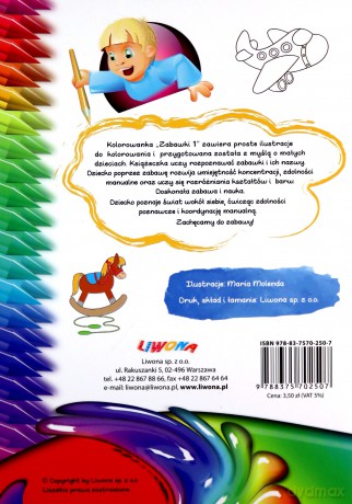 Malowanki Zabawki [KSIĄŻKA]