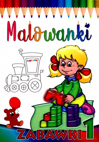 Malowanki Zabawki [KSIĄŻKA]