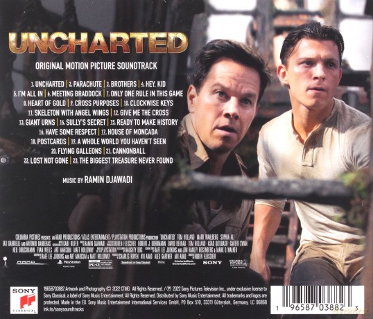 Ramin Djawadi: Uncharted soundtrack [CD]