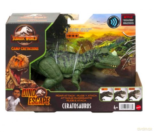 Jurassic World Ceratozaur Ryczący dinozaur [FIGURKA]