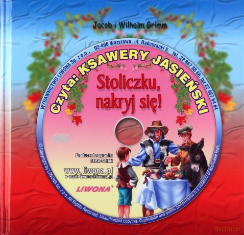 Stoliczku Nakryj Się Słuchowisko (twarda) - Jacob I Wilhelm Grimm [KSIĄŻKA]+[CD]
